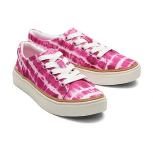 Toms Women’s Size 9 Alex Batik Pink Fuchsia Tie Dye Sneakers